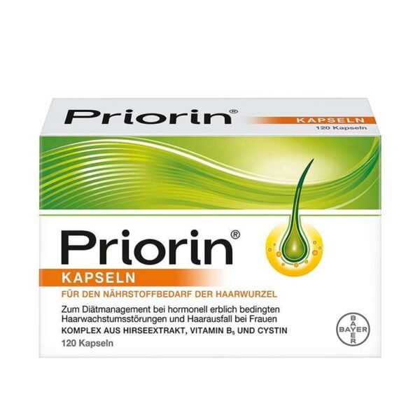 کپسول پریورین (Priorin) مکمل ضد ریزش مو و تقویت کننده رشد مو