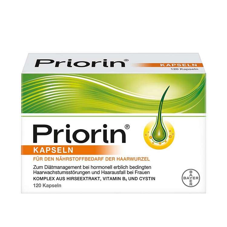 کپسول پریورین (Priorin) مکمل ضد ریزش مو و تقویت کننده رشد مو